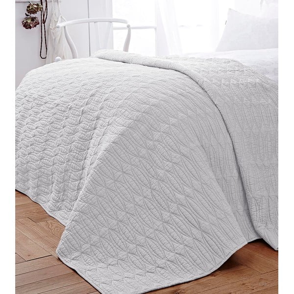 Balta gultas pārklājs Bianca Simplicity, 200 x 200 cm