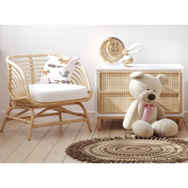 Bērnu spilvendrāna no kokvilnas satīna 45x45 cm Cats – Butter Kings-image-1