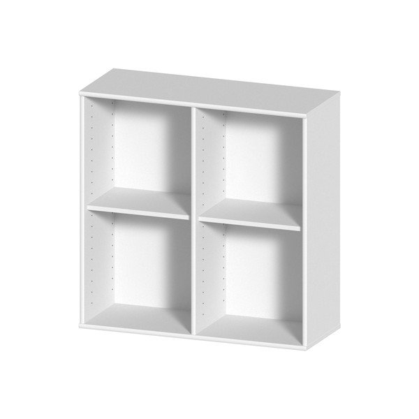 Balta moduļu plauktu sistēma 68,5x69 cm Mistral Kubus – Hammel Furniture-image-3
