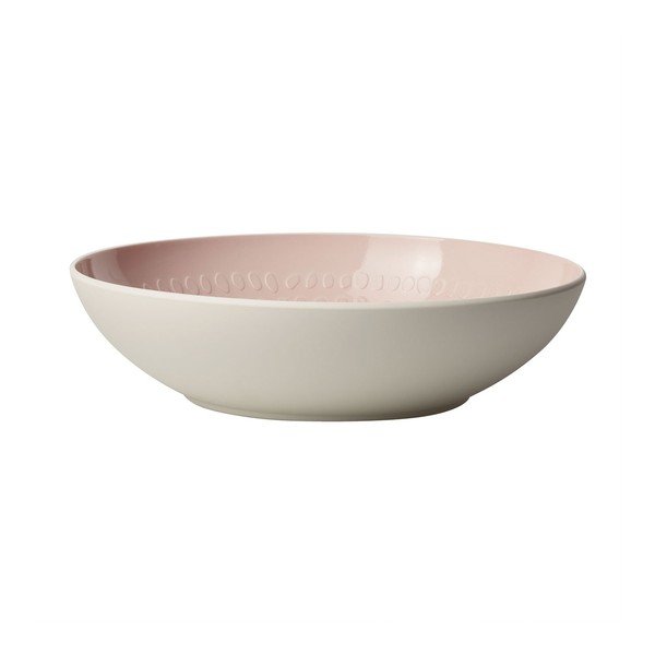 Rozā porcelāna servēšanas trauks Villeroy & Boch Blossom, ⌀ 26 cm-image-2