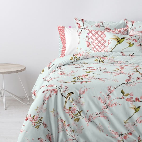 Kokvilnas segas pārvalks Happy Friday Basic Chinoiserie, 140 x 200 cm-image-1