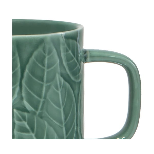 Tirkīzzilas porcelāna krūzes (4 gab.) 400 ml Heath Jade – Ladelle-image-2