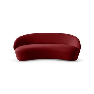 Sarkans samta dīvāns EMKO Naïve, 214 cm