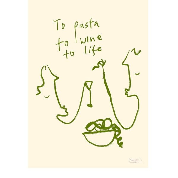 Plakāts 30x40 cm To Life – Ruby Hughes – The Poster Club