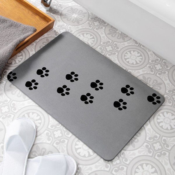 Mājdzīvnieku trauku paliktnis 39x60 cm – Artsy Doormats-image-1