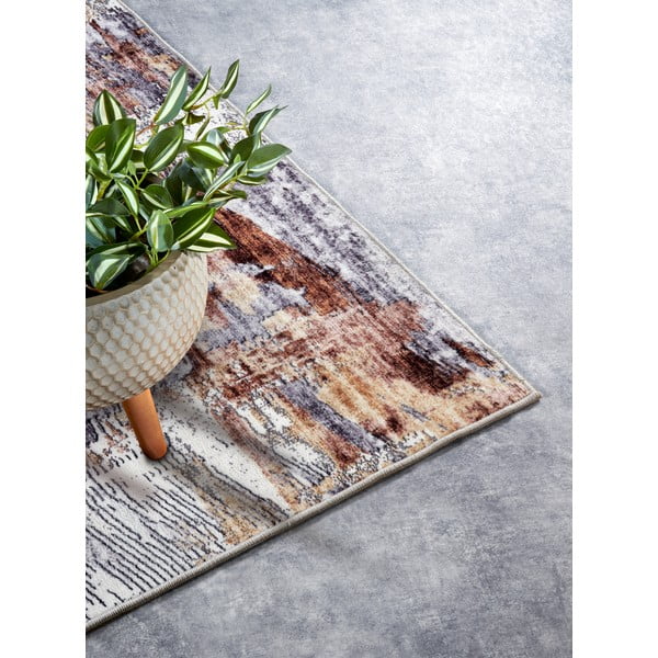 Pelēks paklājs 200x290 cm Malard Copper Gold – Elle Decoration-image-2