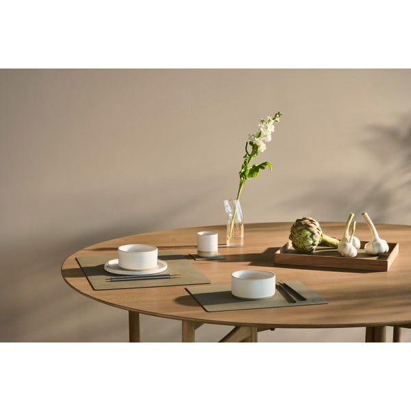 Galda paliktnis no ekoloģiskās ādas 35x45 cm Square L Nupo – LIND DNA-image-3