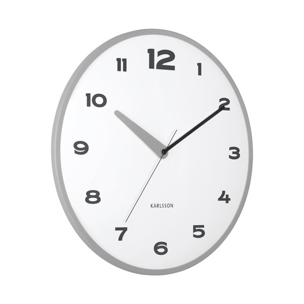 Sienas pulkstenis ø 40 cm Brisk Dome – Karlsson-image-2