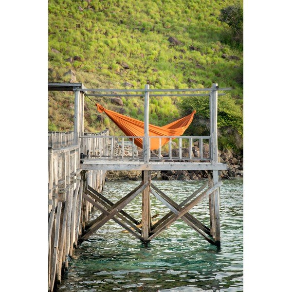 Oranžs šūpuļtīkls Descotis Bella, garums 420 cm-image-4