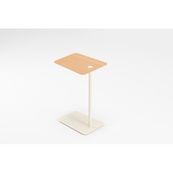 Metāla sānu galdiņš 42x34,6 cm Loop – Gazzda-image-4