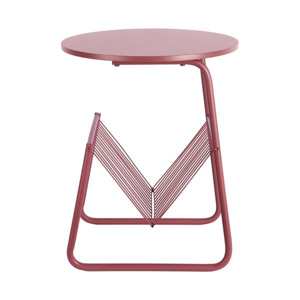 Metāla apaļš sānu galdiņš ø 40 cm Riqueza Revista – Leitmotiv-image-3