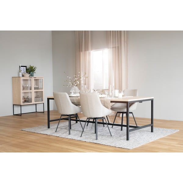 Bēšs grozāms krēsls Rowico Alison-image-1