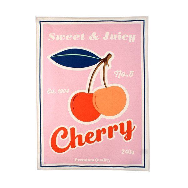 Kokvilnas trauku dvielis 70x50 cm Cherry – Rex London