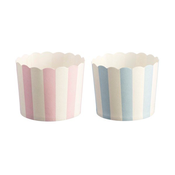 20 svītrainu papīra cupcake glāžu komplekts Mason Cash Stripes