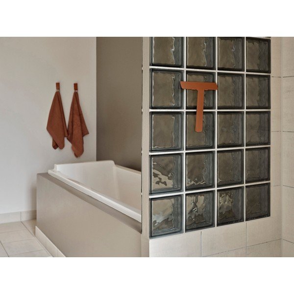 Oranžs/brūns kokvilnas dvielis 50x100 cm Terracotta – Zone-image-1