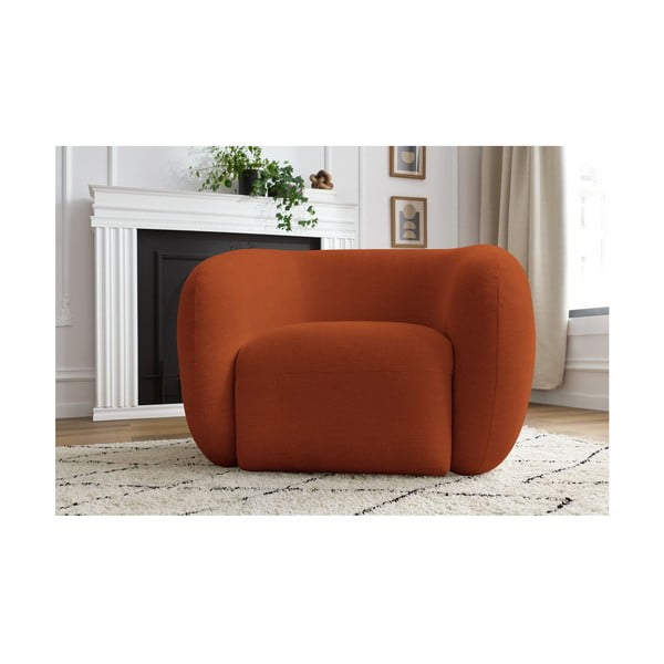 Oranžs atpūtas krēsls Celine – Bobochic Paris-image-1