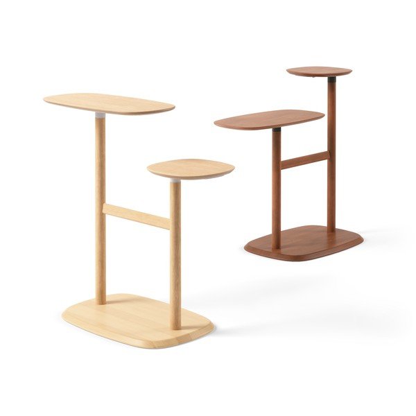 Dižskābarža masīvkoka sānu galdiņš 36x87 cm Swivo – Umbra-image-3