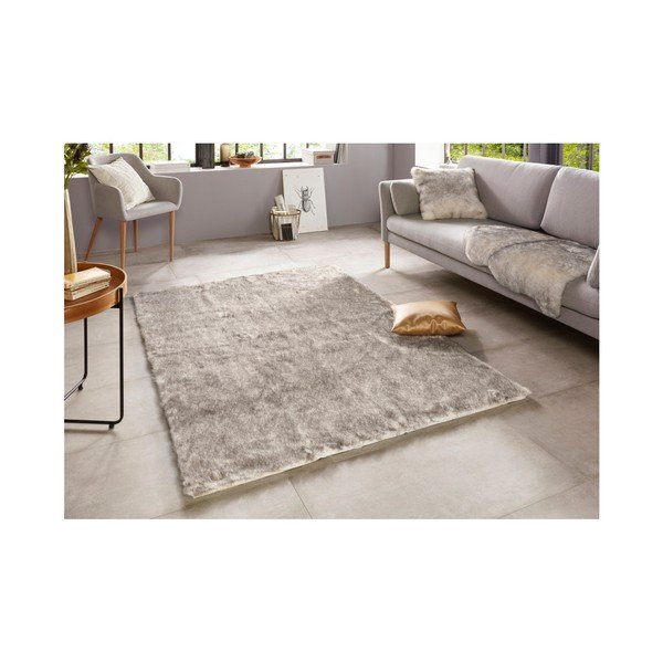 Brūns mākslīgās kažokādas paklājs Mint Rugs Soft, 120 x 170 cm-image-3
