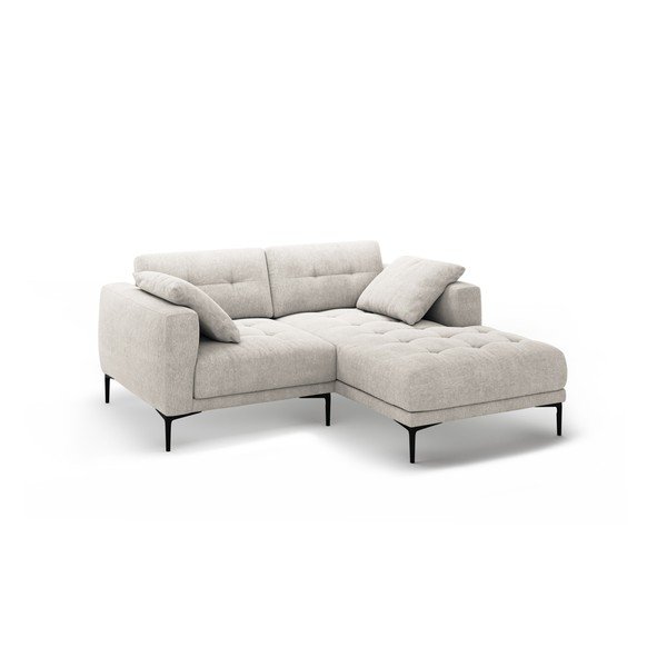 Bēšs stūra dīvāns (ar labo stūri/ar zvilni) Bemy – Micadoni -image-1