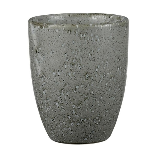 Pelēka keramikas krūze bez austiņas Bitz Mensa, 300 ml