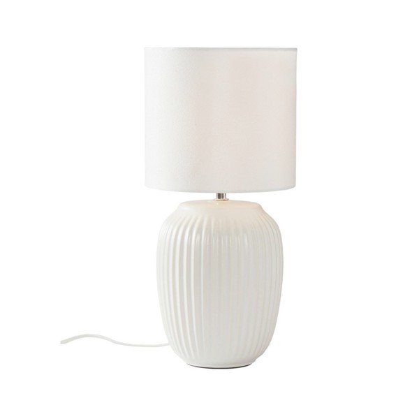Balta keramikas galda lampa (augstums 41 cm) Karlsson – Jotex