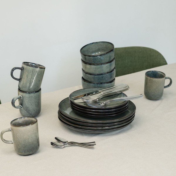 Akmensmasas pusdienu komplekts (16 gab.) 4 personām Meridian – Salt&Pepper-image-4