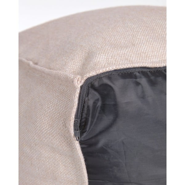 Bēšs dārza pufs Kave Home Leeith, 40 x 39 cm-image-2