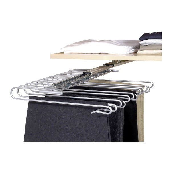 Drēbju skapis ar izvelkamu bikšu statīvu Wenko-image-3