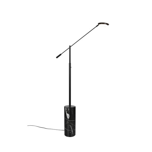 Melna LED stāvlampa (augstums 145 cm) Fiore – Trio Select-image-1