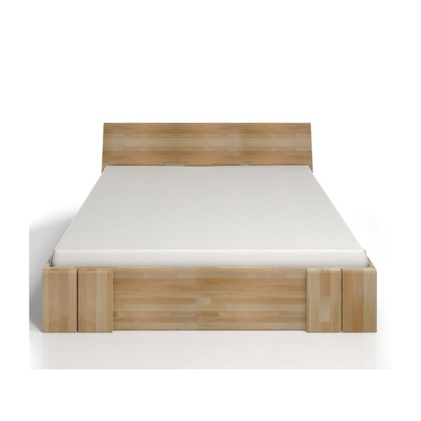 Divguļamā buka koka gulta ar atvilktni SKANDICA Vestre Maxi, 160 x 200 cm