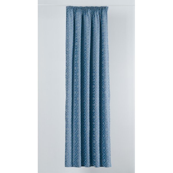 Zils aizkars 140x245 cm Giuseppe – Mendola Fabrics-image-2
