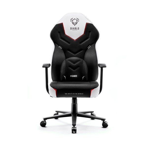 Melns geimeru krēsls X-Gamer 2.0 – Diablo Chairs-image-1