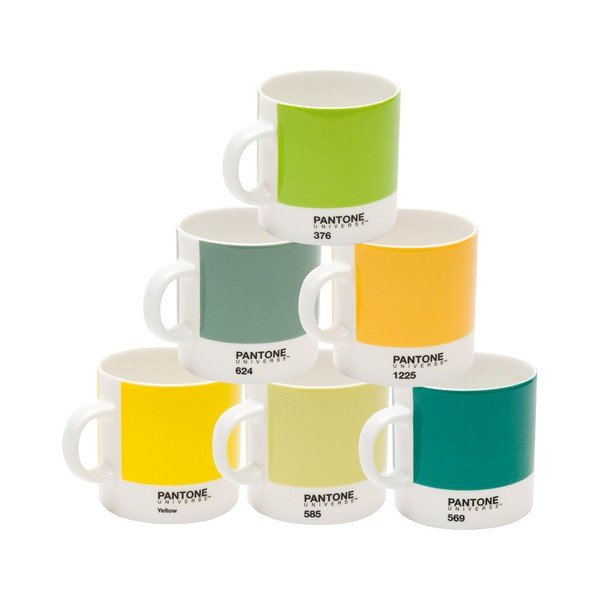 Pantone krūze PA 166 Krējuma dzeltenais-image-2