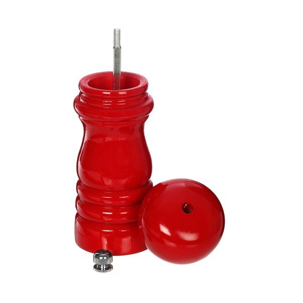 2 koka piparu un sāls trauciņu komplekts sarkanā krāsā Premier Housewares-image-3