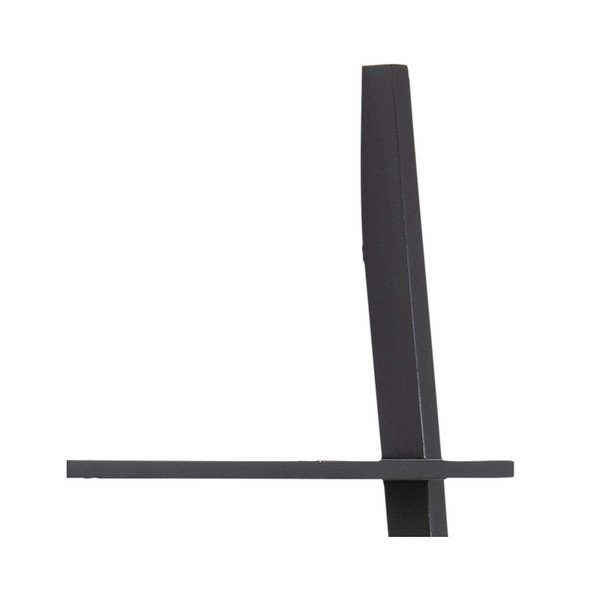 Melns sienas grāmatu plaukts Actona Writex, augstums 183 cm-image-3