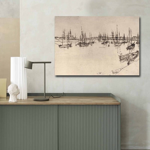 Gleznas reprodukcija 100x70 cm James Abbott McNeill Whistler – Wallity-image-2