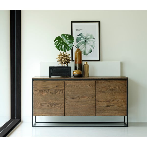 Kumode ar ozolkoka imitāciju Unique Furniture Rivoli-image-1