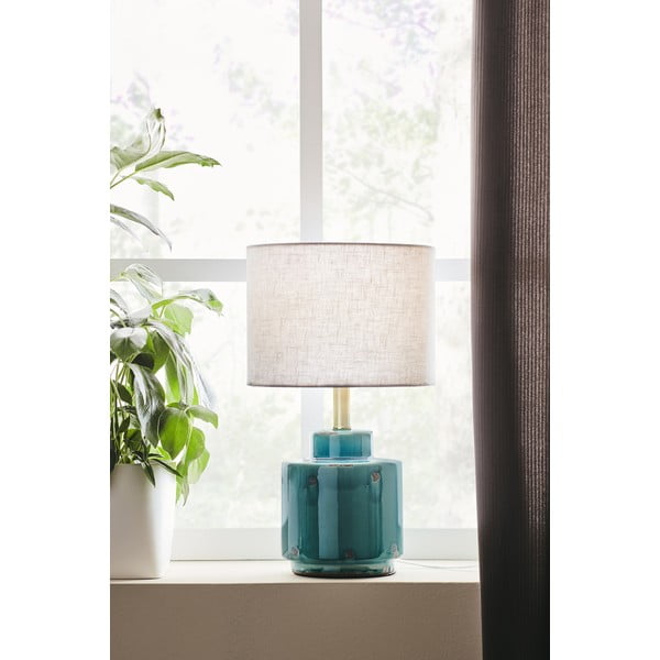 Zila un balta galda lampa Markslöjd Cous-image-1