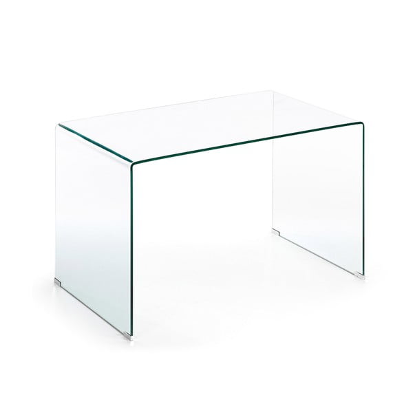 Stikla darba galds 70x125 cm Burano – Kave Home