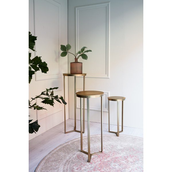 Metāla puķu statīvs ø 35 cm Retiro – Light & Living-image-2