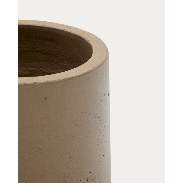 Betona puķu poda apvalks ø 32 cm Calun – Kave Home-image-4
