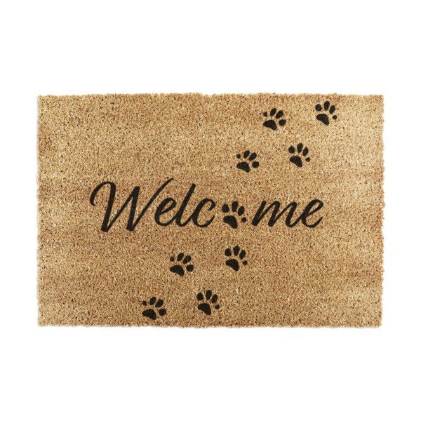 Kokosšķiedras kājslauķis 60x90 cm Welcome Paws – Artsy Doormats