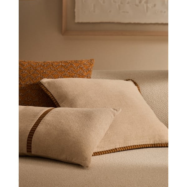 Spilvendrāna no lina maisījuma 45x45 cm Ardit – Kave Home-image-2