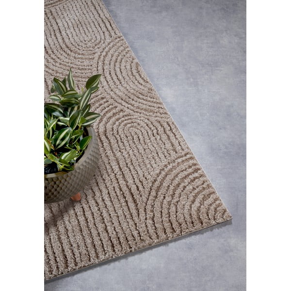 Bēšs celiņa paklājs 80x240 cm Chappe Beige – Elle Decoration-image-2