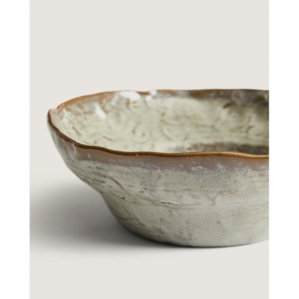 Pelēka keramikas zupas bļodiņa Alenia – Kave Home-image-4