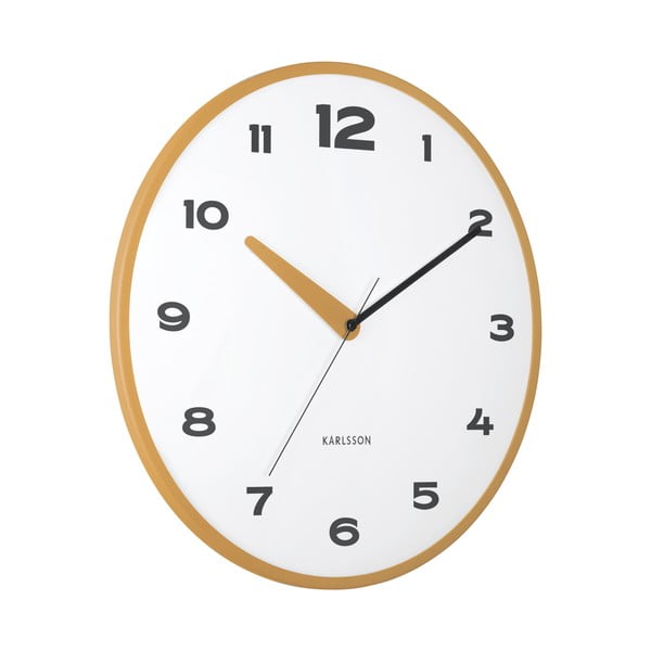 Sienas pulkstenis ø 40 cm Brisk Dome – Karlsson-image-4