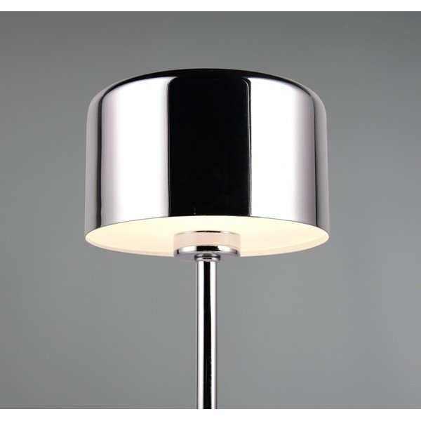 Spīdīgas sudraba krāsas LED galda lampa ar regulējamu spilgtumu (augstums 30 cm) Jeff – Reality-image-1