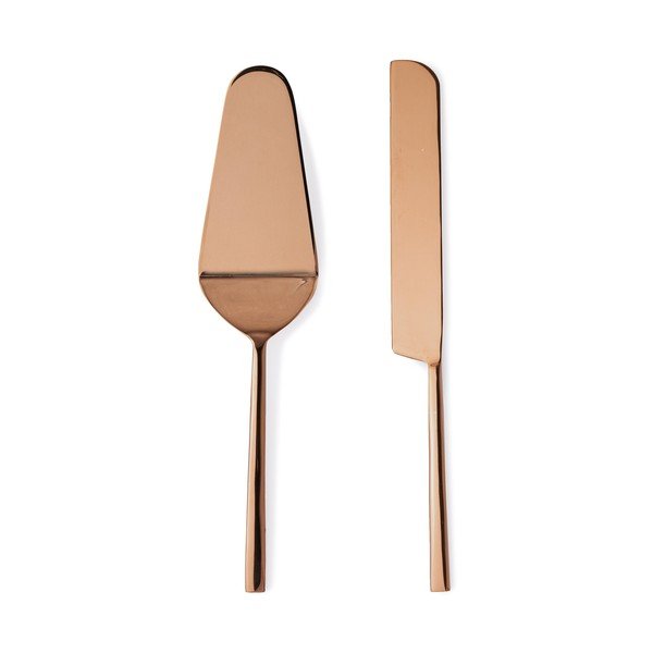 Nerūsējošā tērauda tortes pasniegšanas komplekts (2 gab.) Hestia – Bizzotto