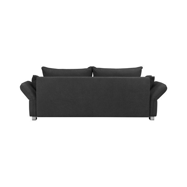 Tumši pelēks dīvāns ar uzglabāšanas vietu Windsor & Co Sofas Casiopeia, 245 cm-image-3