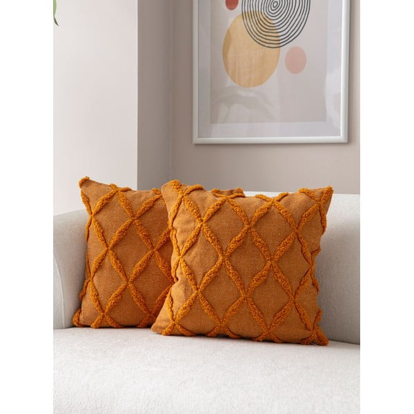 Spilvendrānas (2 gab.) 43x43 cm Tuffet – Mioli Decor-image-1